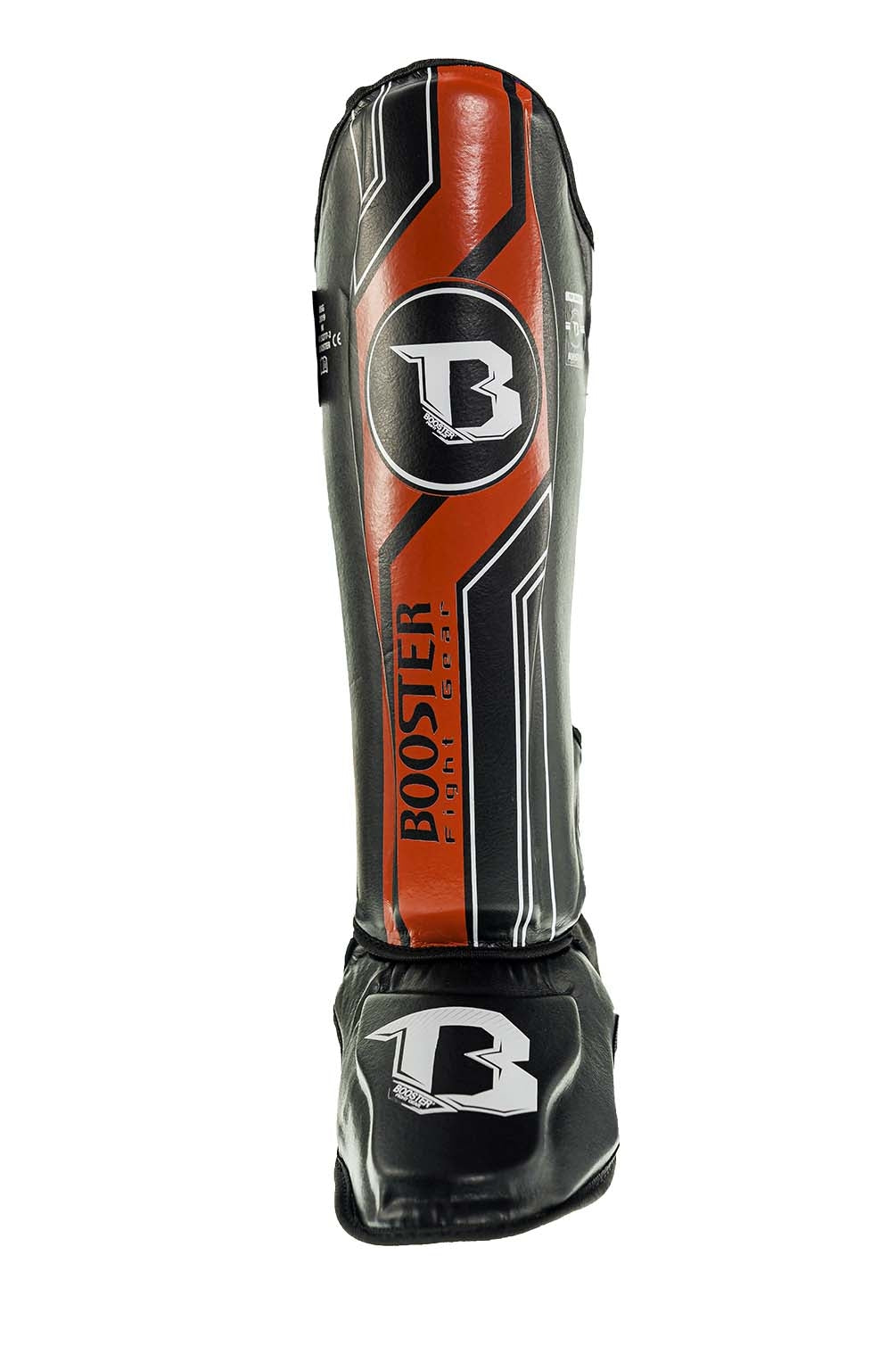 Booster BSG v9 scheenbeschermers — zwart/rood