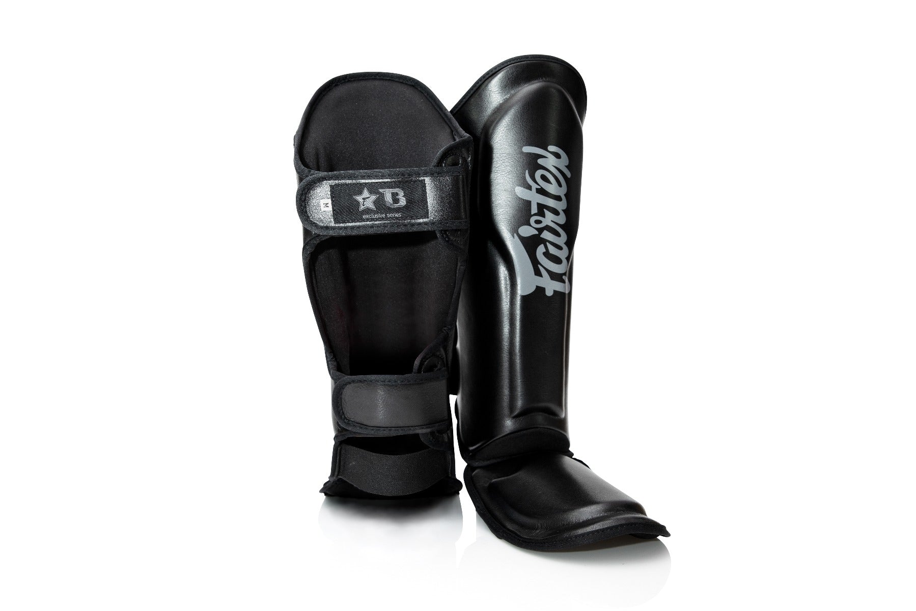 Fairtex x Booster scheenbeschermers — zwart