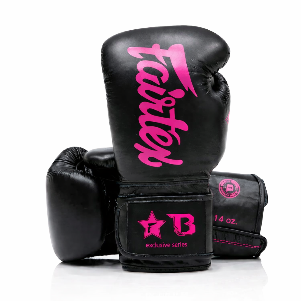 Fairtex x Booster V2 Bokshandschoenen Zwart Roze