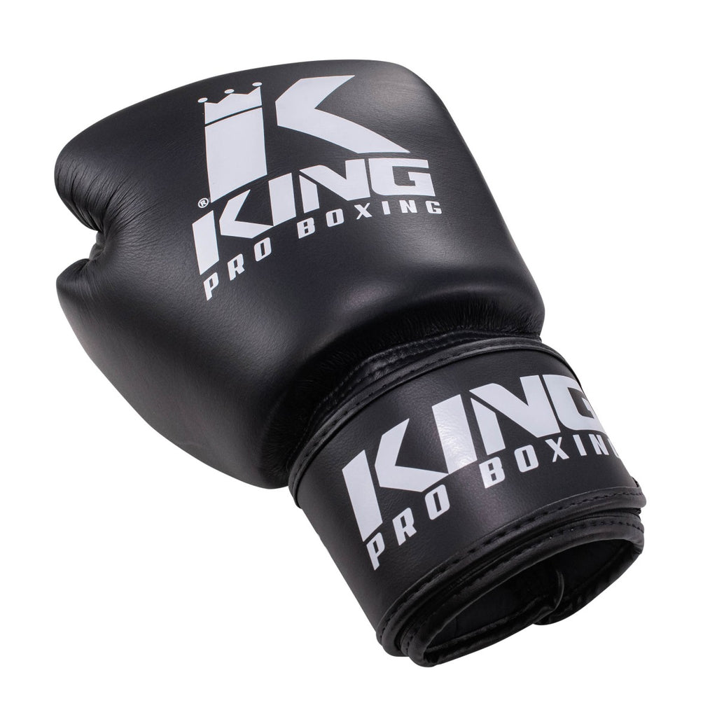 King Pro Boxing BGVL3 bokshandschoenen — zwart