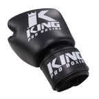 King Pro Boxing BGVL3 bokshandschoenen — zwart
