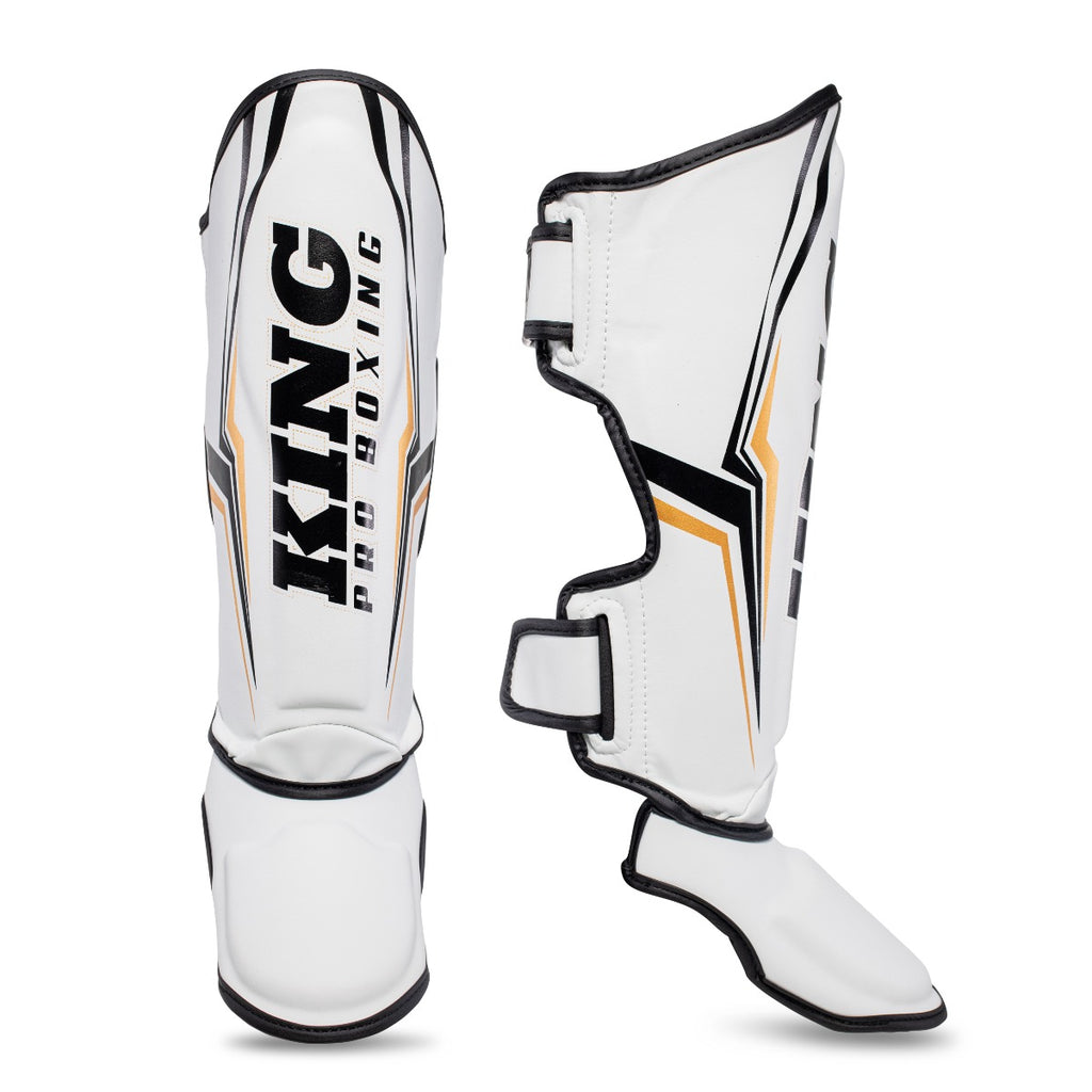 King Pro Boxing Thor scheenbeschermers — wit