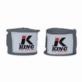 King Pro Boxing Bandages 460cm Grijs