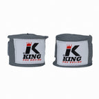 King Pro Boxing Bandages 460cm Grijs