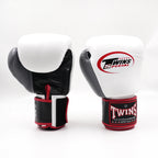 Twins BGVL3 3-tone bokshandschoenen — zwart/wit/grijs