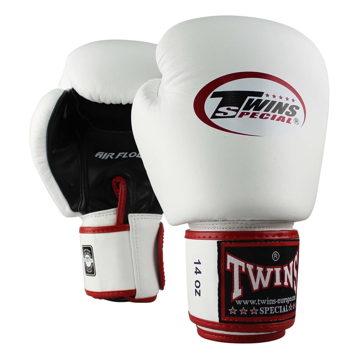 Twins BGVL3 Air bokshandschoenen — zwart/wit