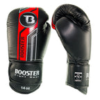 Booster BGL v9 bokshandschoenen — zwart/rood