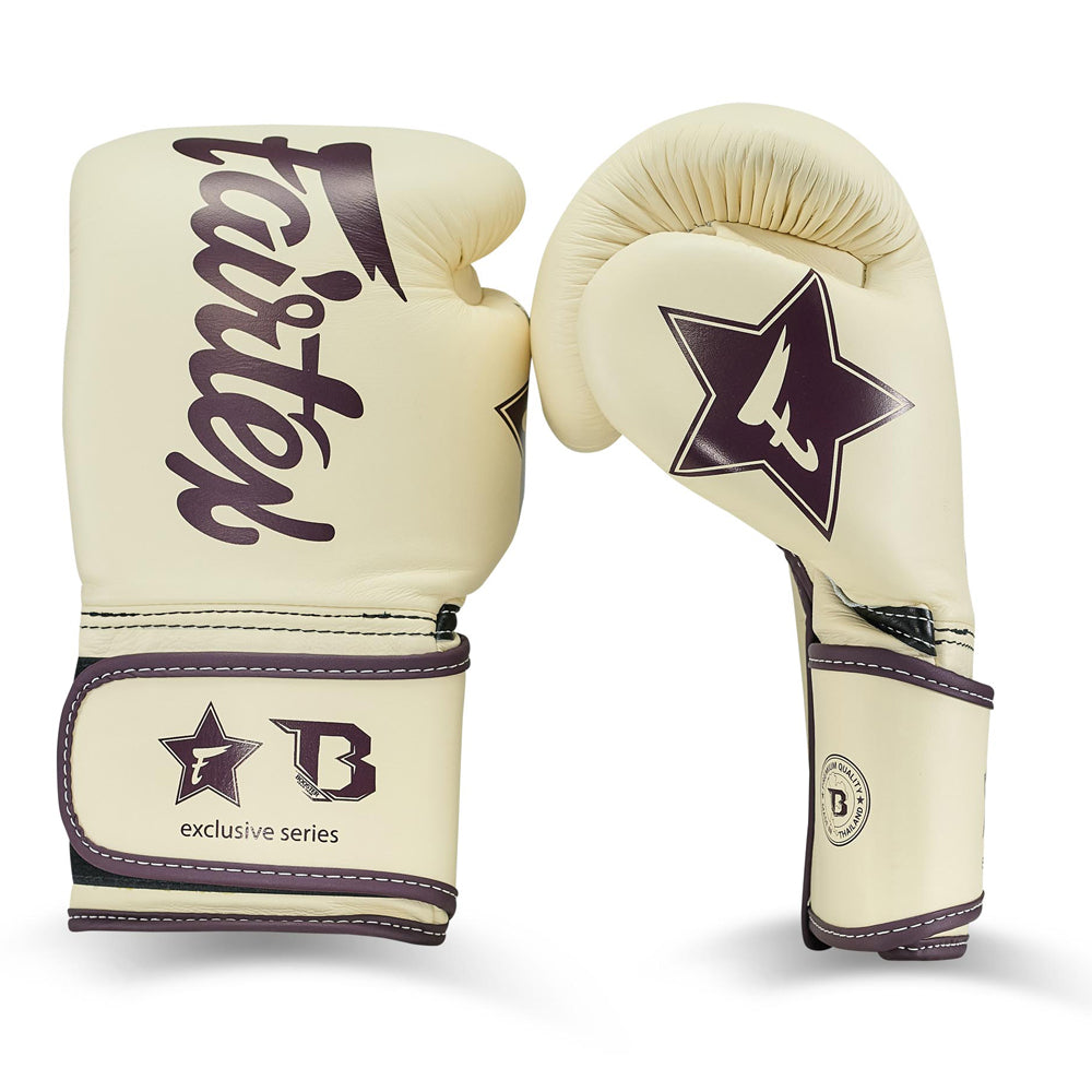 Fairtex x Booster v2 bokshandschoenen — crème