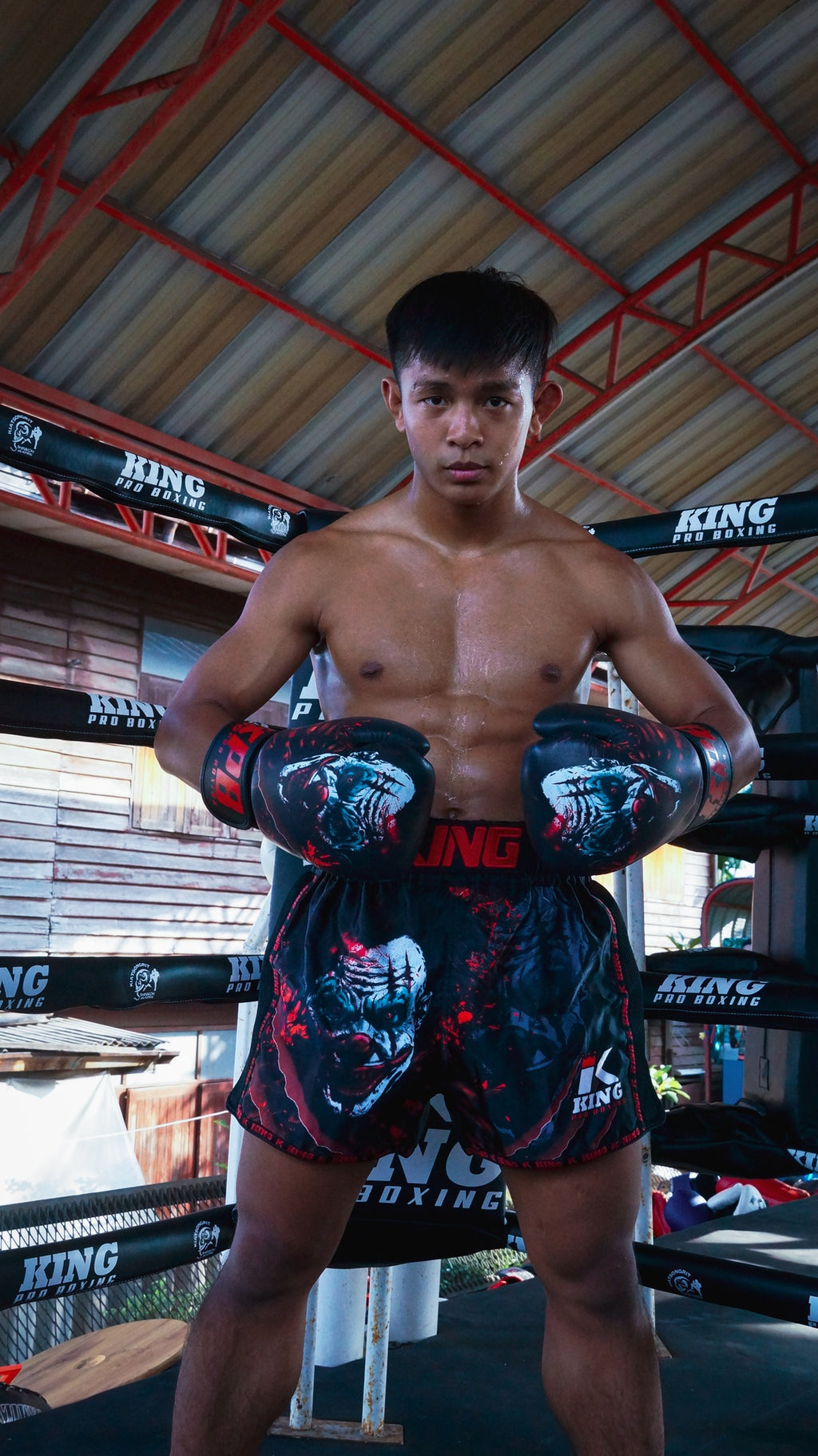 King Pro Boxing Scary Muay Thai Short
