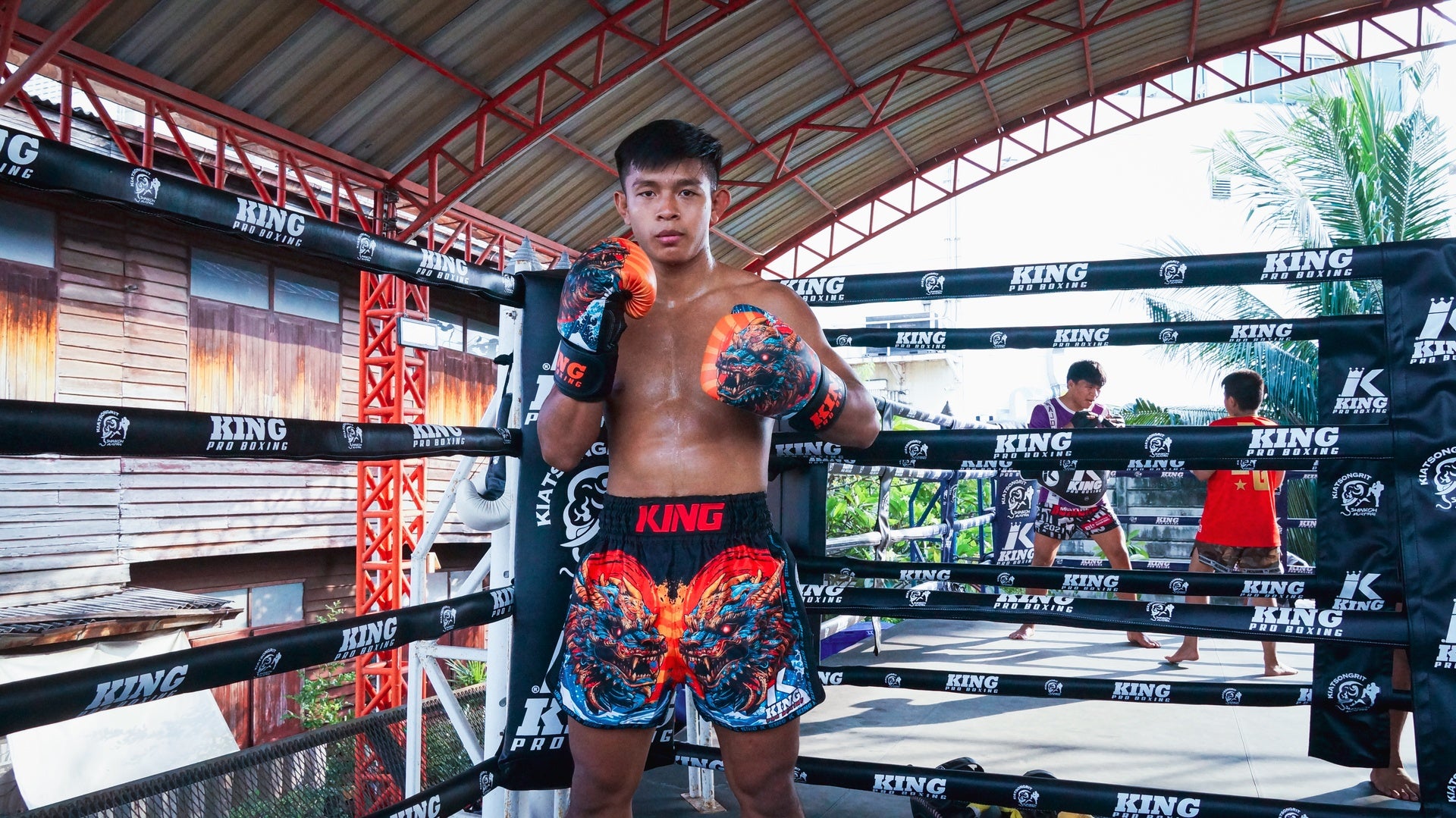 King Pro Boxing Dragon Muay Thai Short