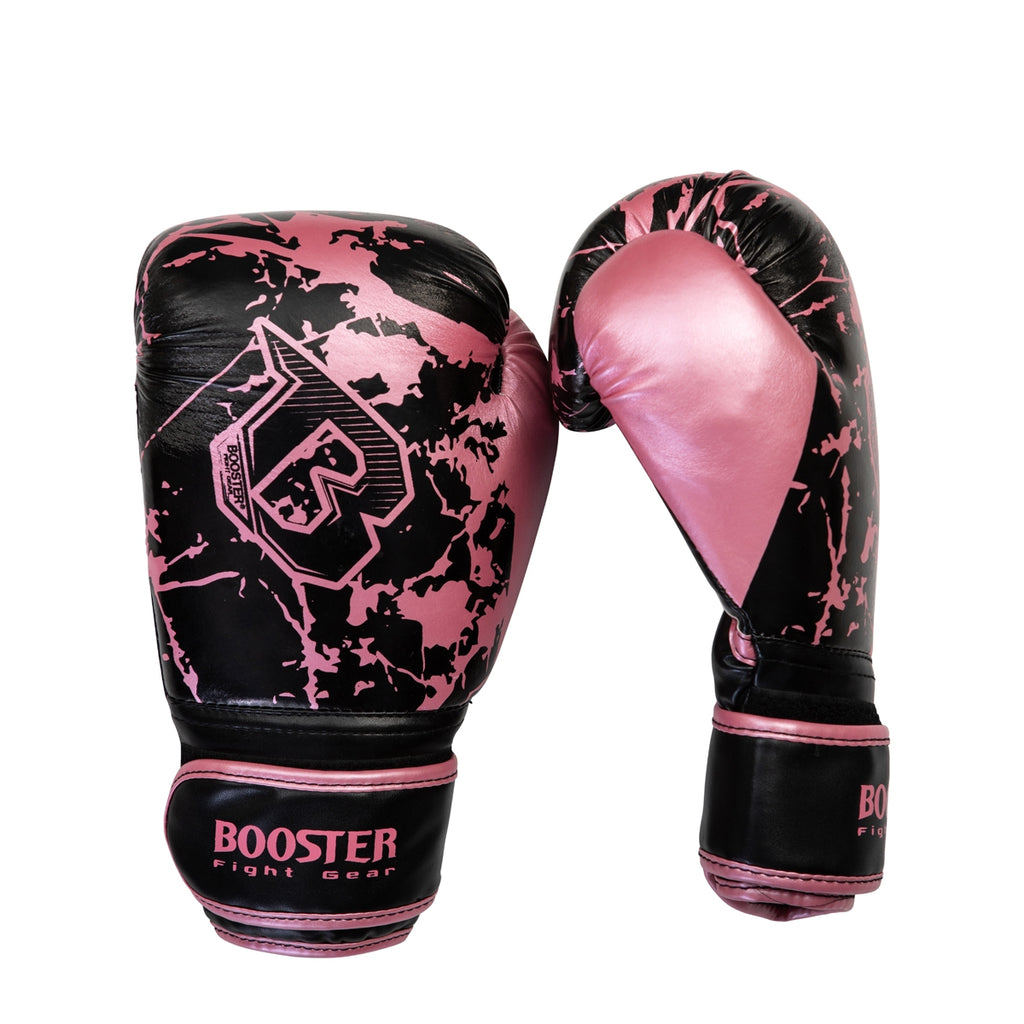 Booster Youth Marble kids bokshandschoenen — roze