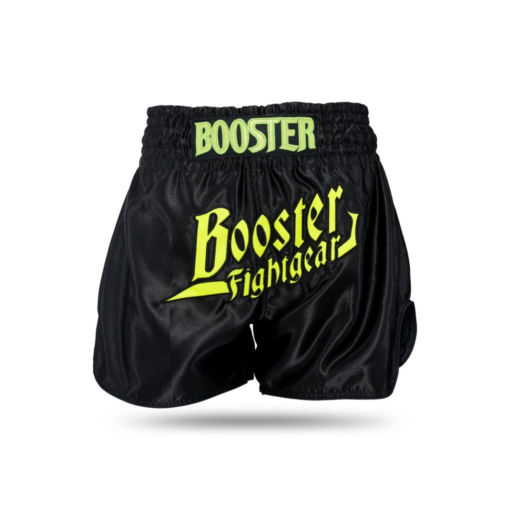 Booster TBT Thunder Zwart/Geel Fightshorts