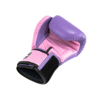 Twins BGVL3 2-tone bokshandschoenen — paars/roze