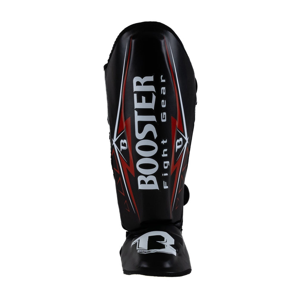 Booster War scheenbeschermers — zwart/rood