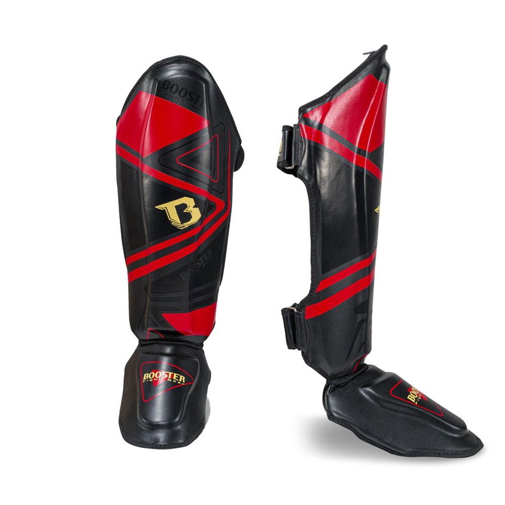 Booster BSG v10 scheenbeschermers — zwart/rood