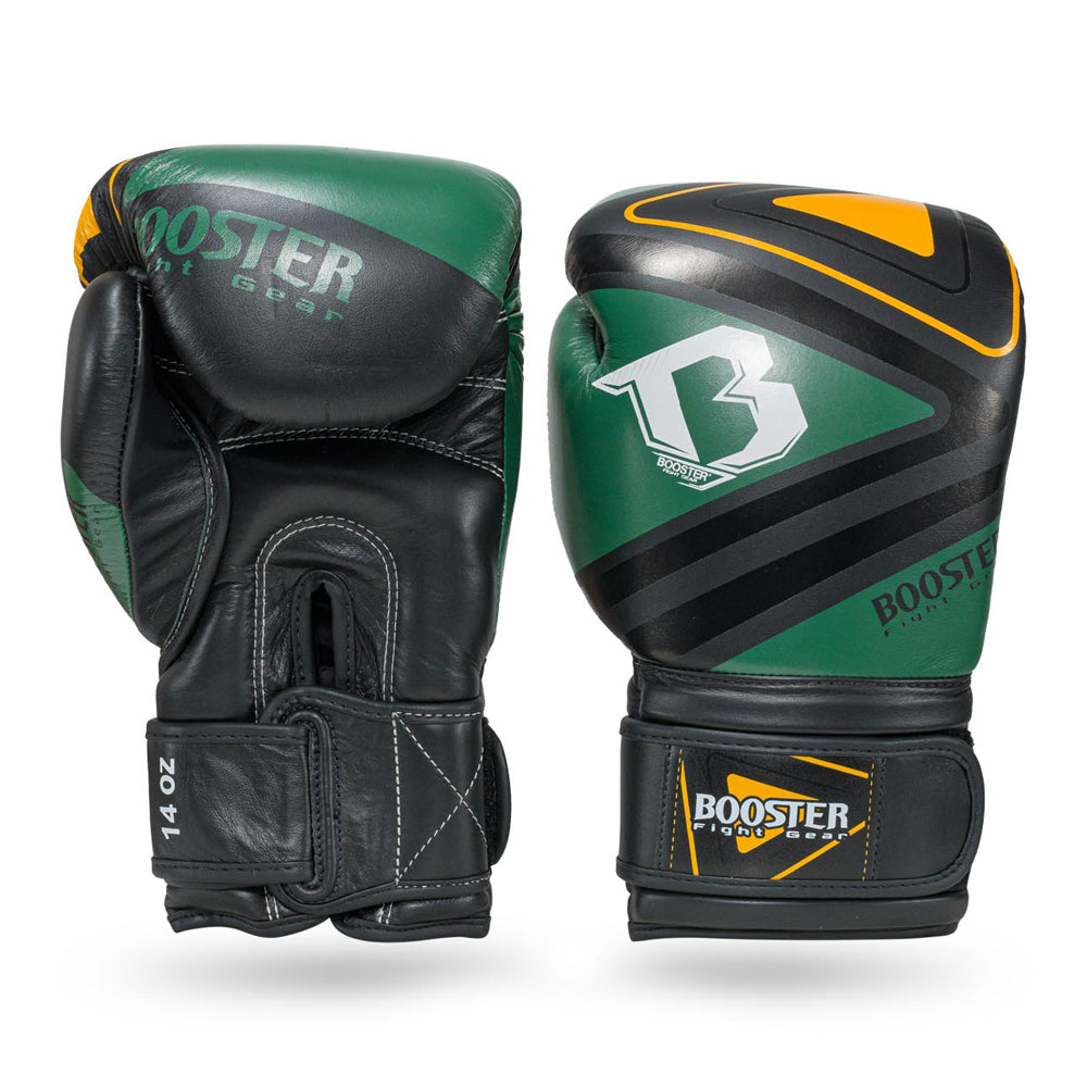 PRO BGL V10 Bokshandschoenen Zwart/Militair – Professionele Trainingshandschoenen